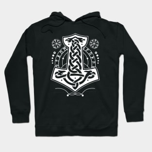 Mjolnir - The Hammer of Thor | Norse Pagan Symbol Hoodie